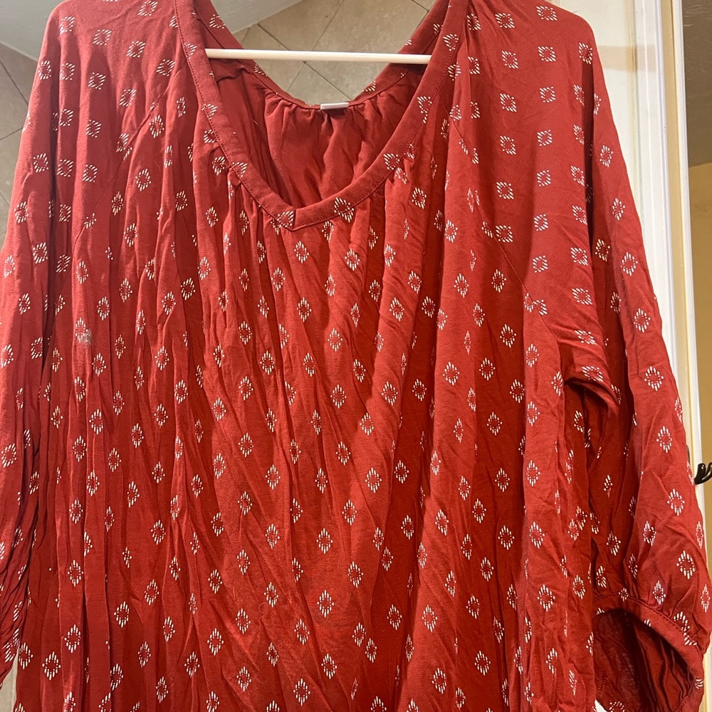 2X Old Navy 3/4 Sleeve top